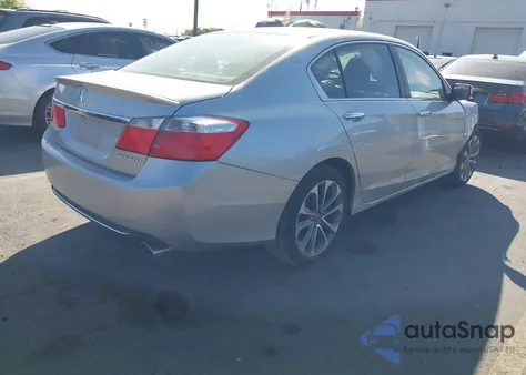 2015 Honda Accord Sport из США, поврежденный, VIN 1HGCR2F51FA099241